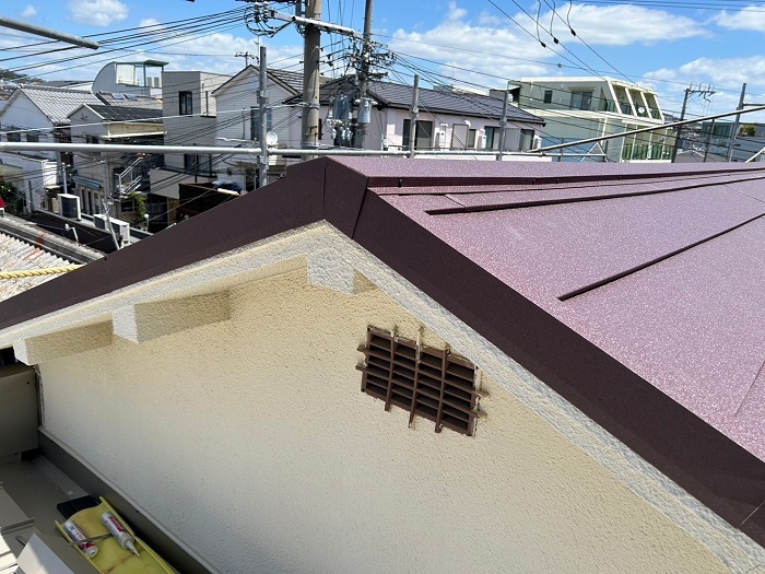 長期雨漏り保証が出来る瓦屋根改修工事完了