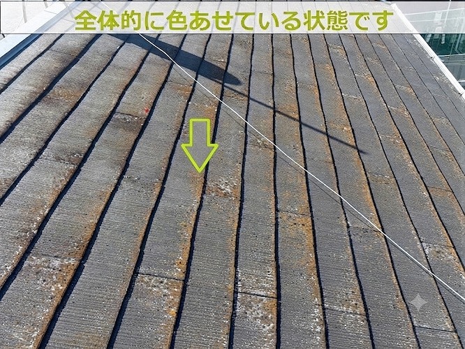 色あせている
