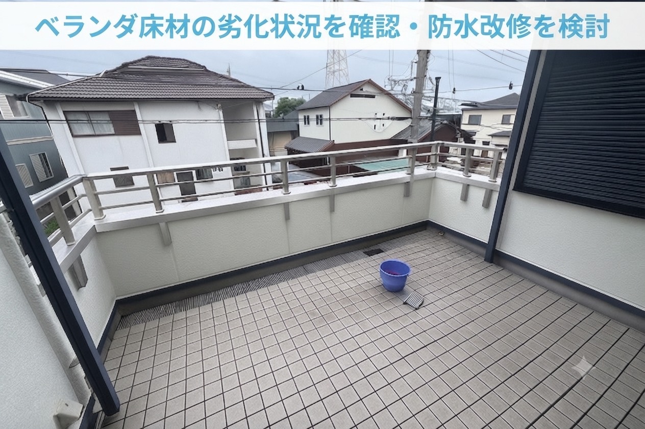 全体的な貼り替えをご希望されてます