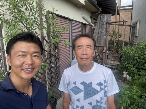三田市でベランダ屋根の波板交換工事をさせて頂いたS様