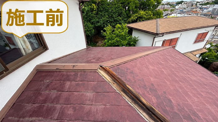 棟板金交換前