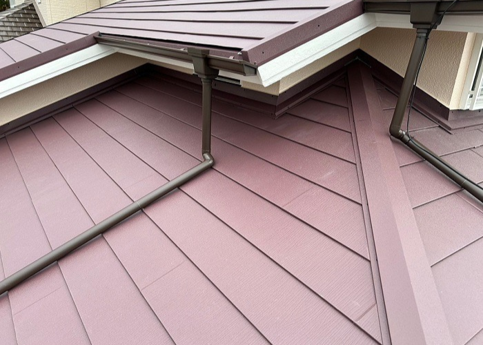 三木市での屋根リフォーム完了