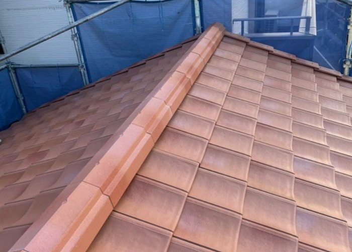 伊丹市　屋根葺き替え工事後のルーガ