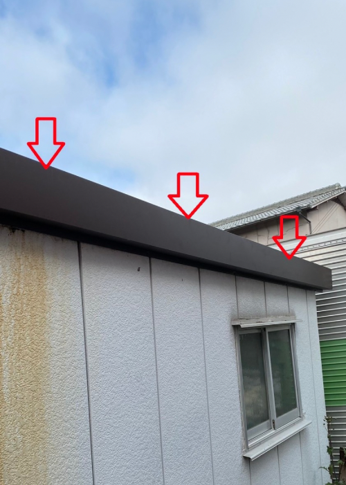 三木市　屋根板金交換後の写真