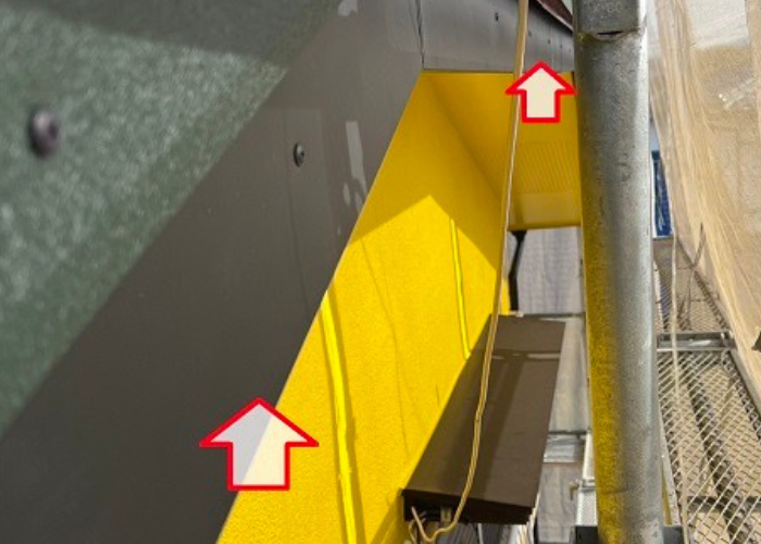 三木市での破風板修理完了