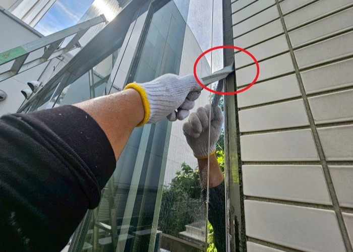 伊丹市　シーリング撤去