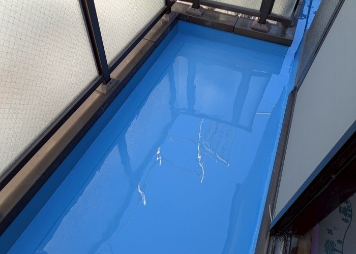 宝塚市　ウレタン中塗り完了