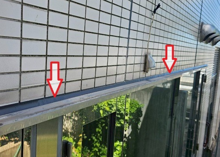 伊丹市　シーリング押さえ