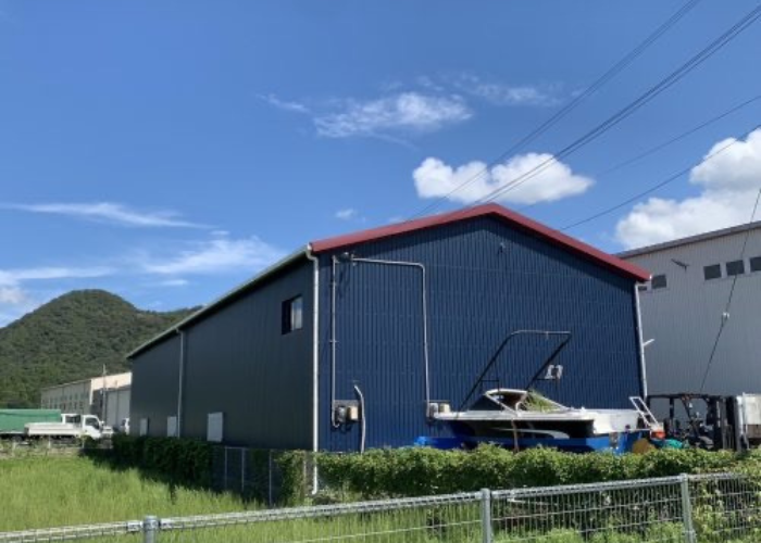 西脇市　リフォームした工場の写真
