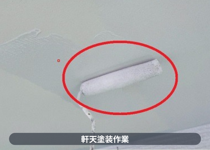 宝塚市　日本ペイントのラジカル制御を用いて外壁塗り替えで軒天塗装